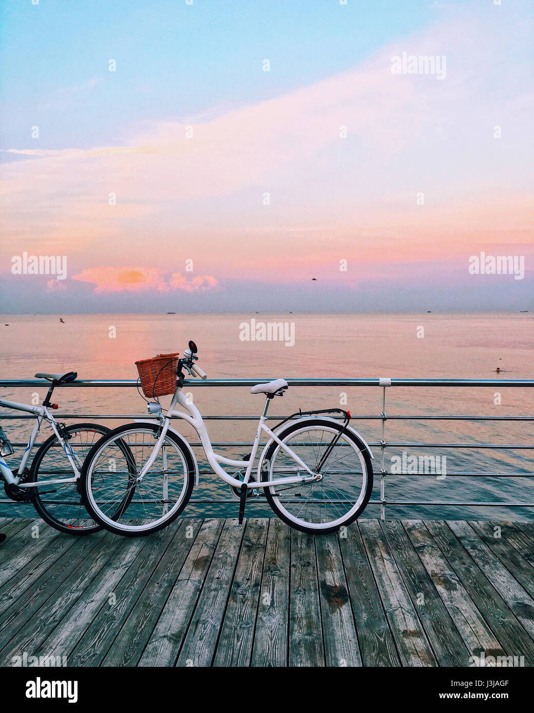 Bicicleta vintage 2025 blanca
