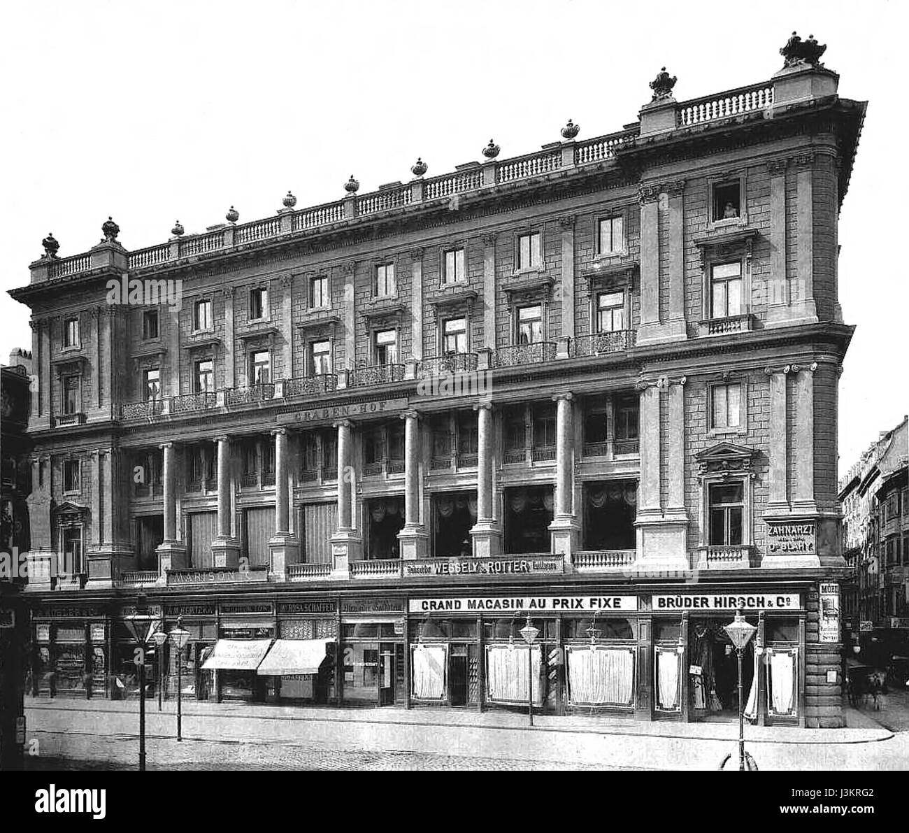 Grabenhof ca. 1890 Foto de stock