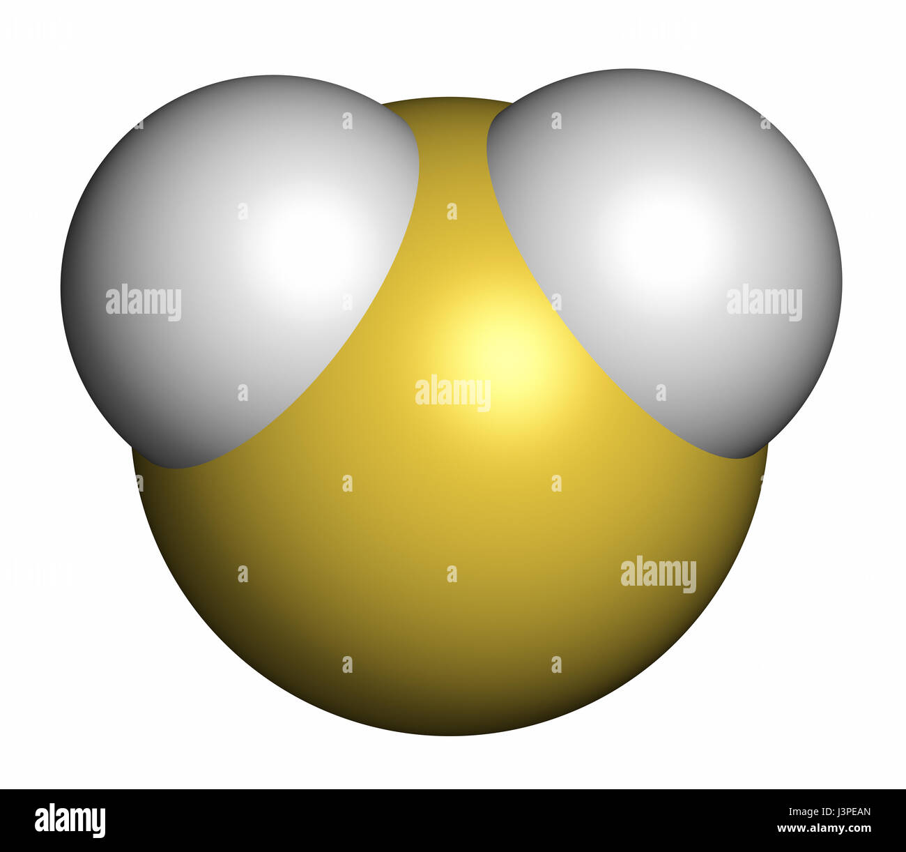 El sulfuro de hidrógeno (H2S) molécula. Gases tóxicos con su El sulfuro de hidrógeno (H2S) molécula. Gases tóxicos con su