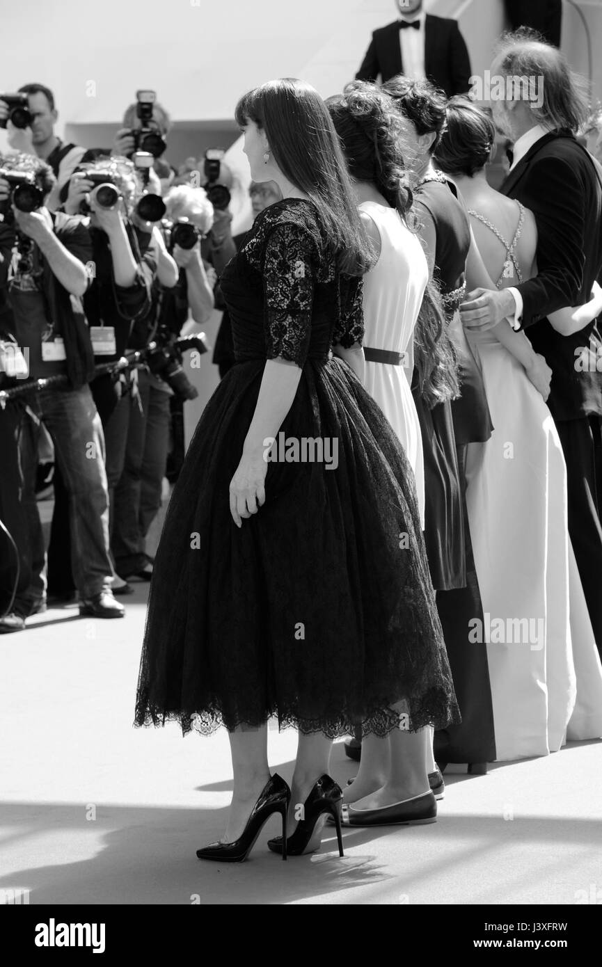 El 14 de mayo, 2014 - Cannes celebridades asisten a la 67ª edición del Festival de Cannes Foto de stock