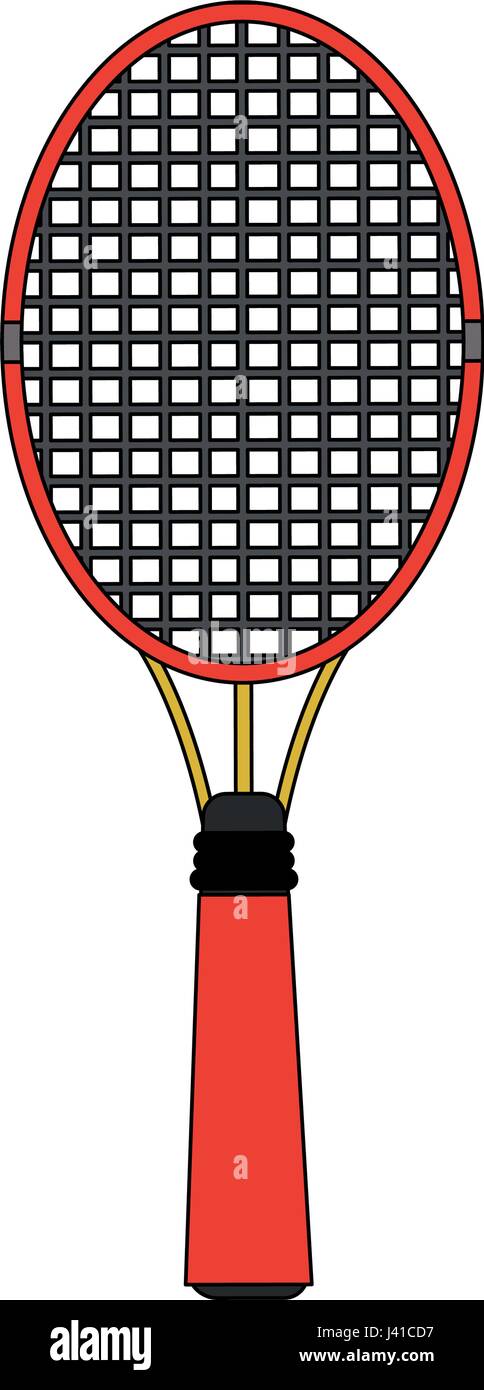 imagen de animados de raqueta de tenis Imagen Vector de stock - Alamy