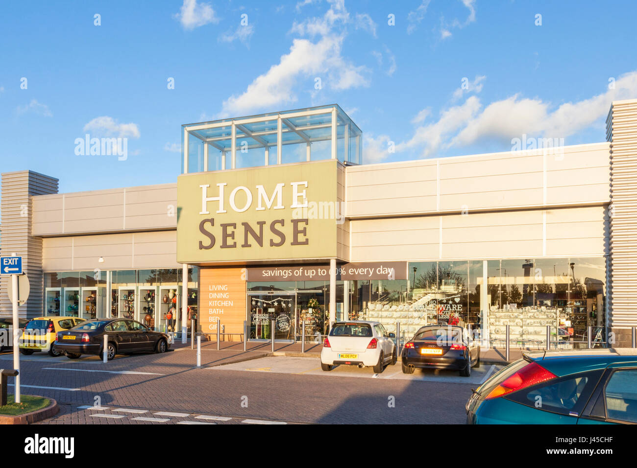 Inicio Tienda HomeSense o sentido, Nottingham, Inglaterra, Reino Unido. Foto de stock