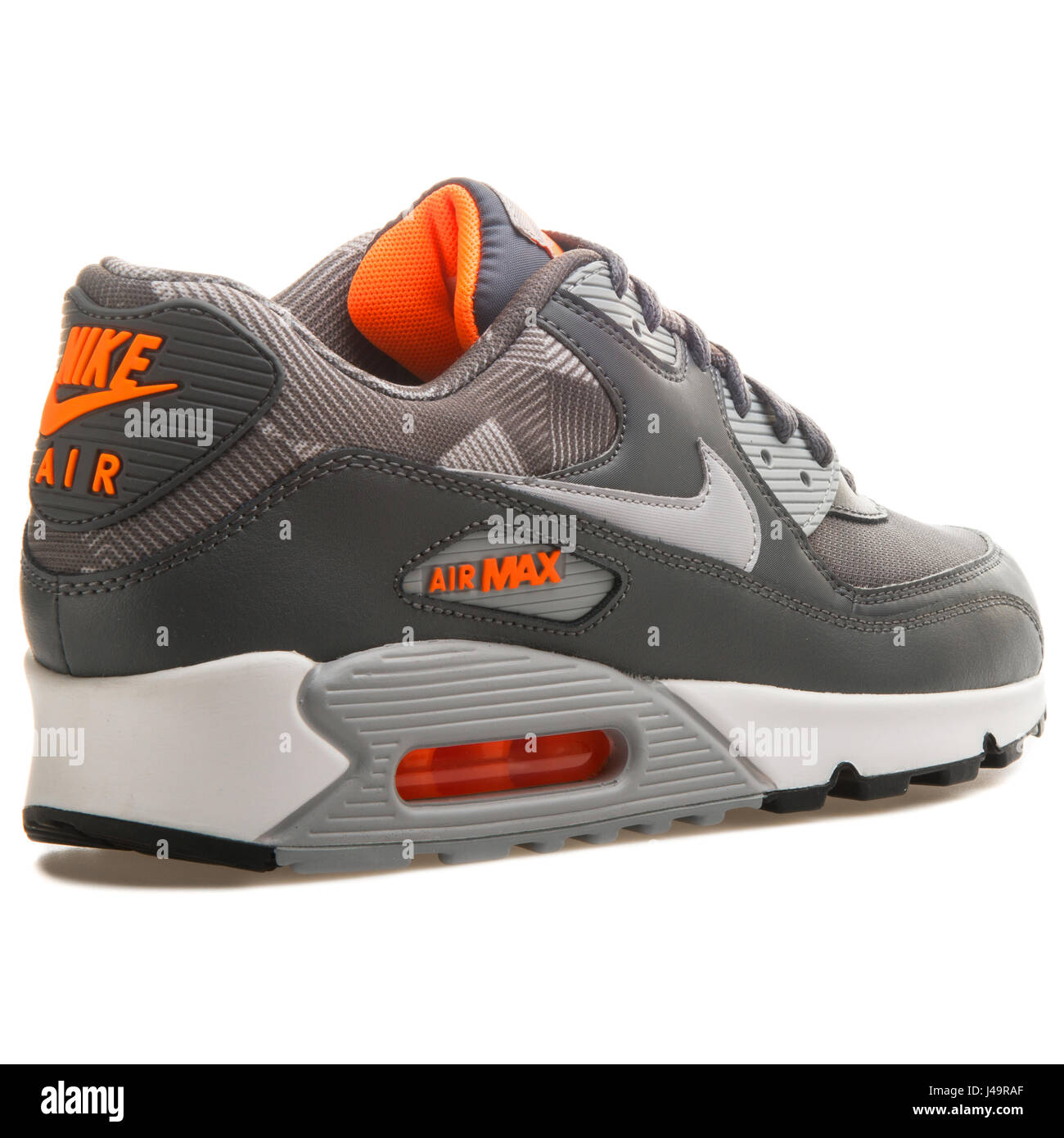 Nike Air Max 90 Imprimir Gris oscuro Blanco - 749817-018 de stock Alamy