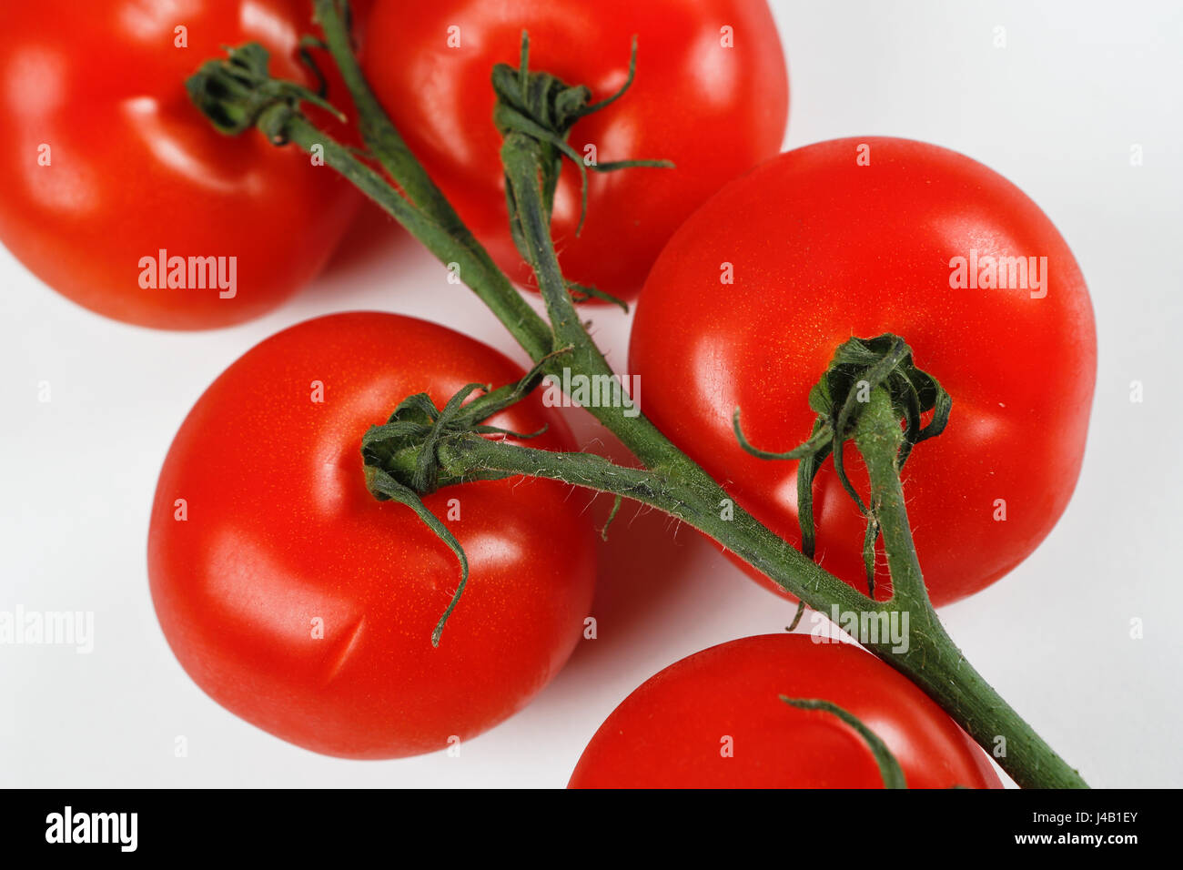 Tomates orgánicos. Conceptos alimentarios. Tomates. Ilustrativo Foto de stock