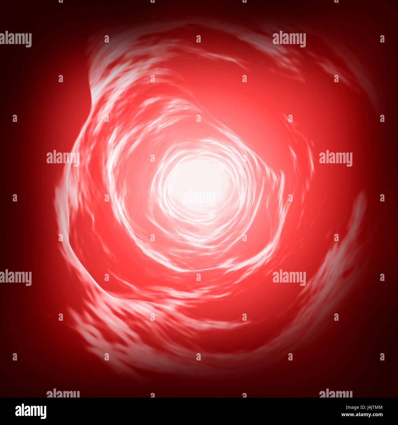 Ilustración de el lumen de un vaso sanguíneo Fotografía de stock - Alamy