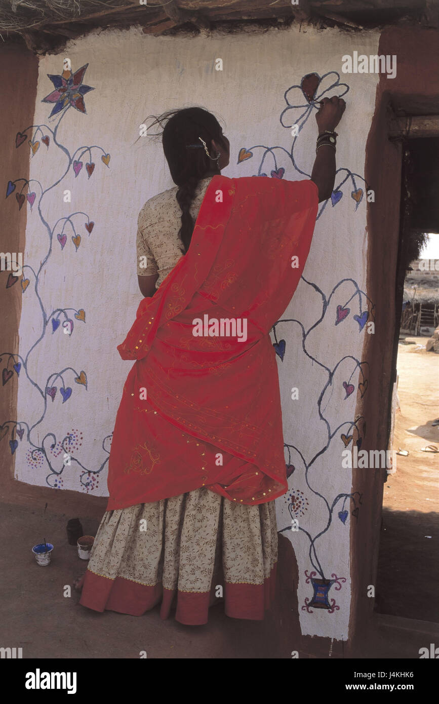 La India Rajastan Jodhpur Construccion Mucky Muralla Defensiva