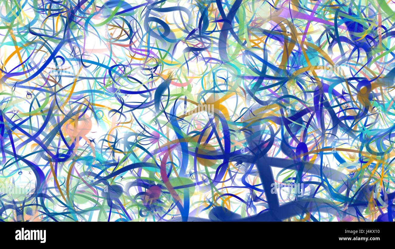 Hermoso colorido abstracto fondo borroso con luces de desenfoque y la cinta Foto de stock
