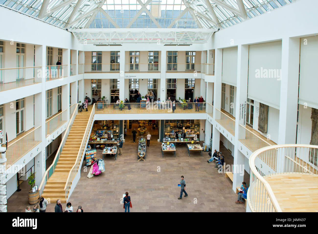 Museo Nacional de Dinamarca, Copenhague, Dinamarca Foto de stock
