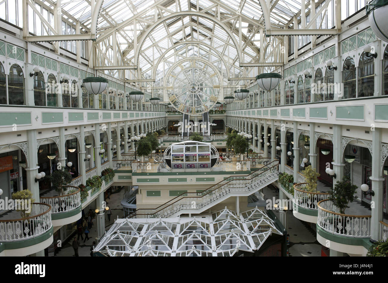 Irlanda Leinster, Dublín, San Stephen's Green Shopping Centre, Foto de stock