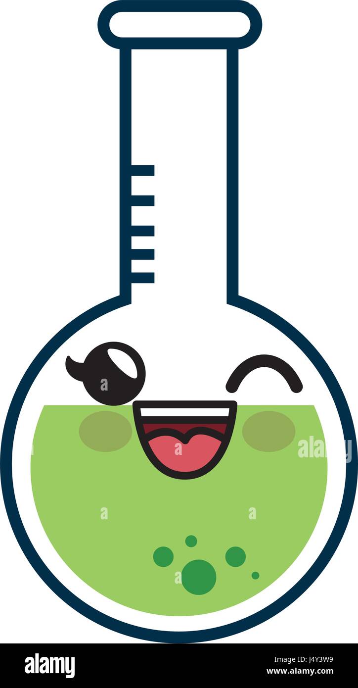 Kawaii icono matraz químico Imagen Vector de stock - Alamy Kawaii icono matraz químico Imagen Vector de stock - Alamy