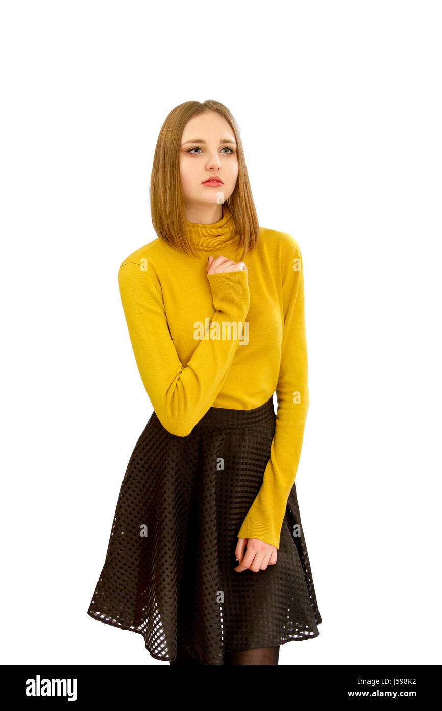 Falda negra y amarilla e imágenes de alta resolución - Alamy