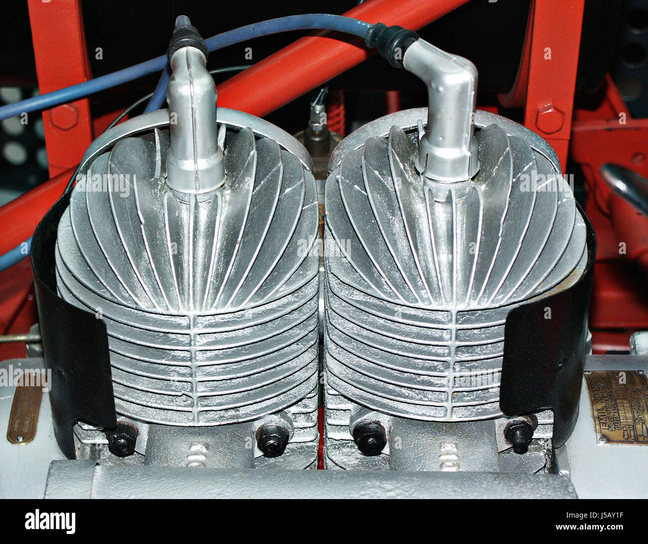 Ingeniería motor de combustión del motor de accionamiento del motor CULATAS MOTOR GASOLINA Foto de stock