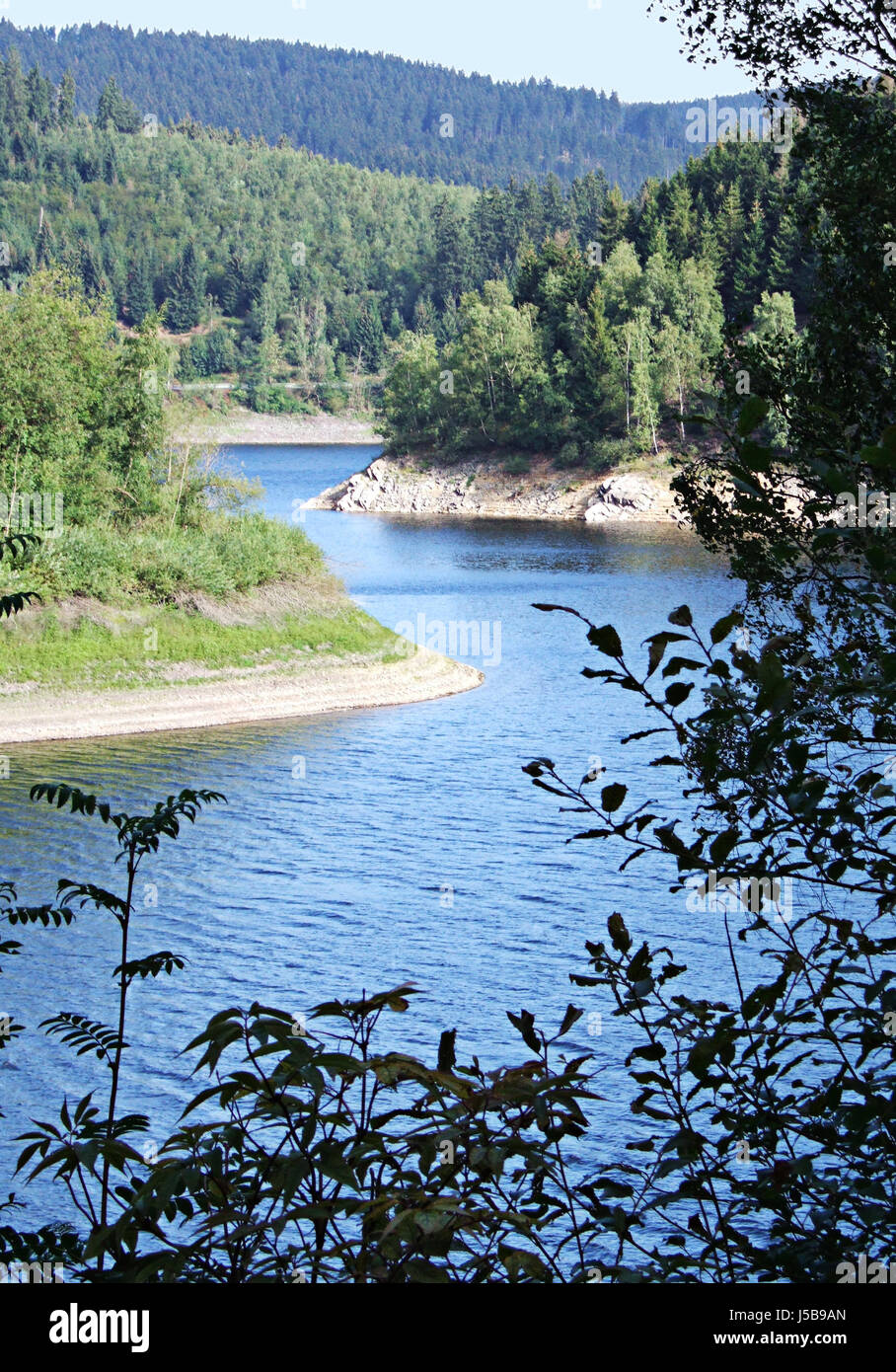 Vacaciones vacaciones vacaciones vacaciones de verano summerly rock presa de resina agua salada Foto de stock