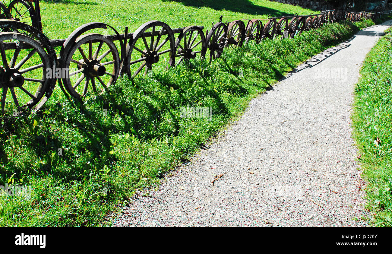 carril bici Foto de stock