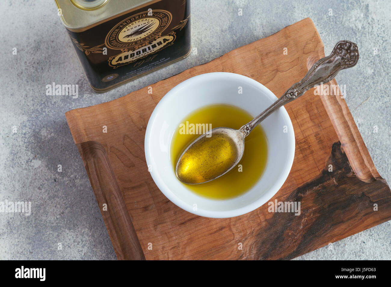El aceite de oliva Foto de stock