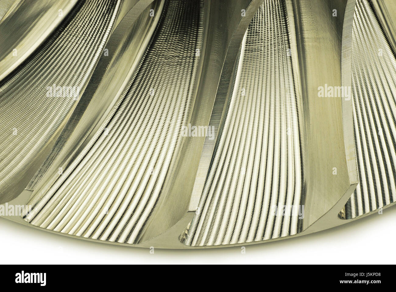 Forma de metal de aluminio de aluminio de aleación de metal componente motor de fresado Foto de stock