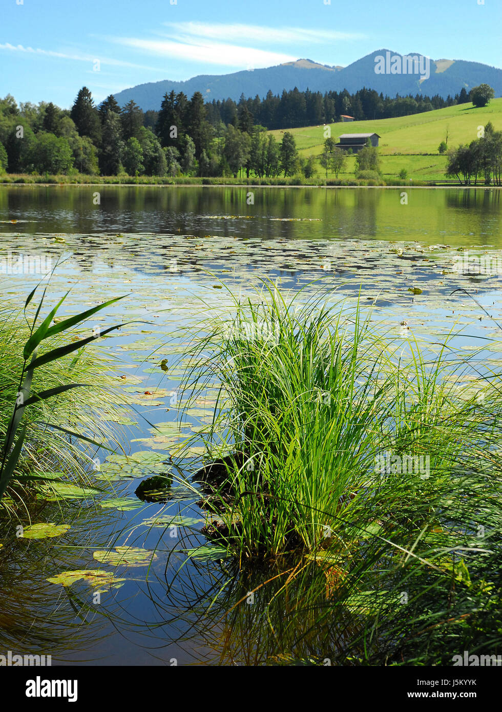 Paisajes vírgenes de montaña Foto de stock