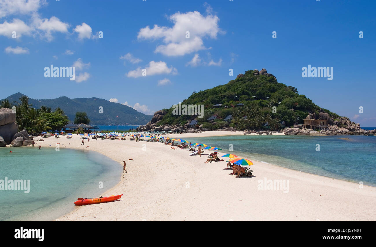 Vacaciones vacaciones vacaciones vacaciones cielo paraíso balneario asia el Foto de stock