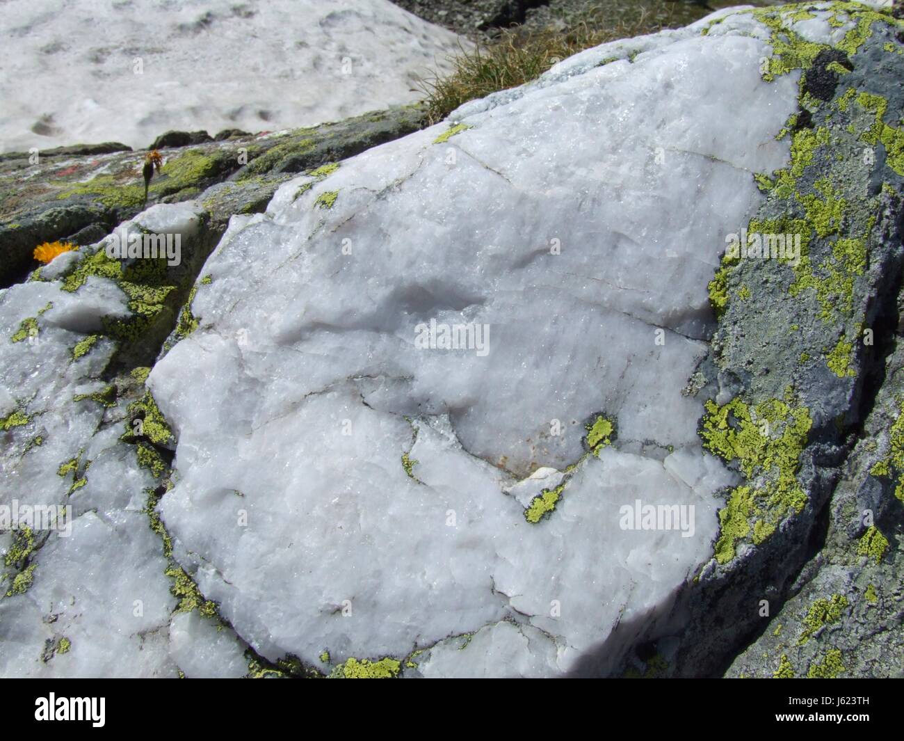 La piedra de cristal de roca cristal de roca glaciar valiosa que vale la  pena el precio preciosa Fotografía de stock - Alamy