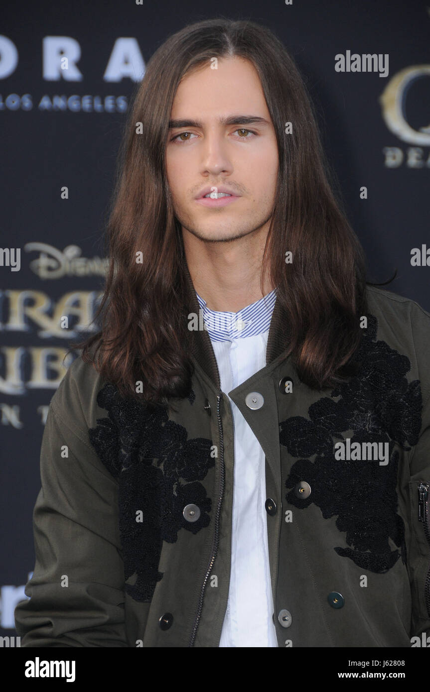 Hollywood, CA, EE.UU.. El 18 de mayo, 2017. Antonio De La Torre. Estreno de Disney's ''Piratas del Caribe: Los hombres muertos no cuentan cuentos'' en Dolby Theatre de Hollywood. Crédito: Birdie Thompson/AdMedia/Zuma alambre/Alamy Live News Foto de stock