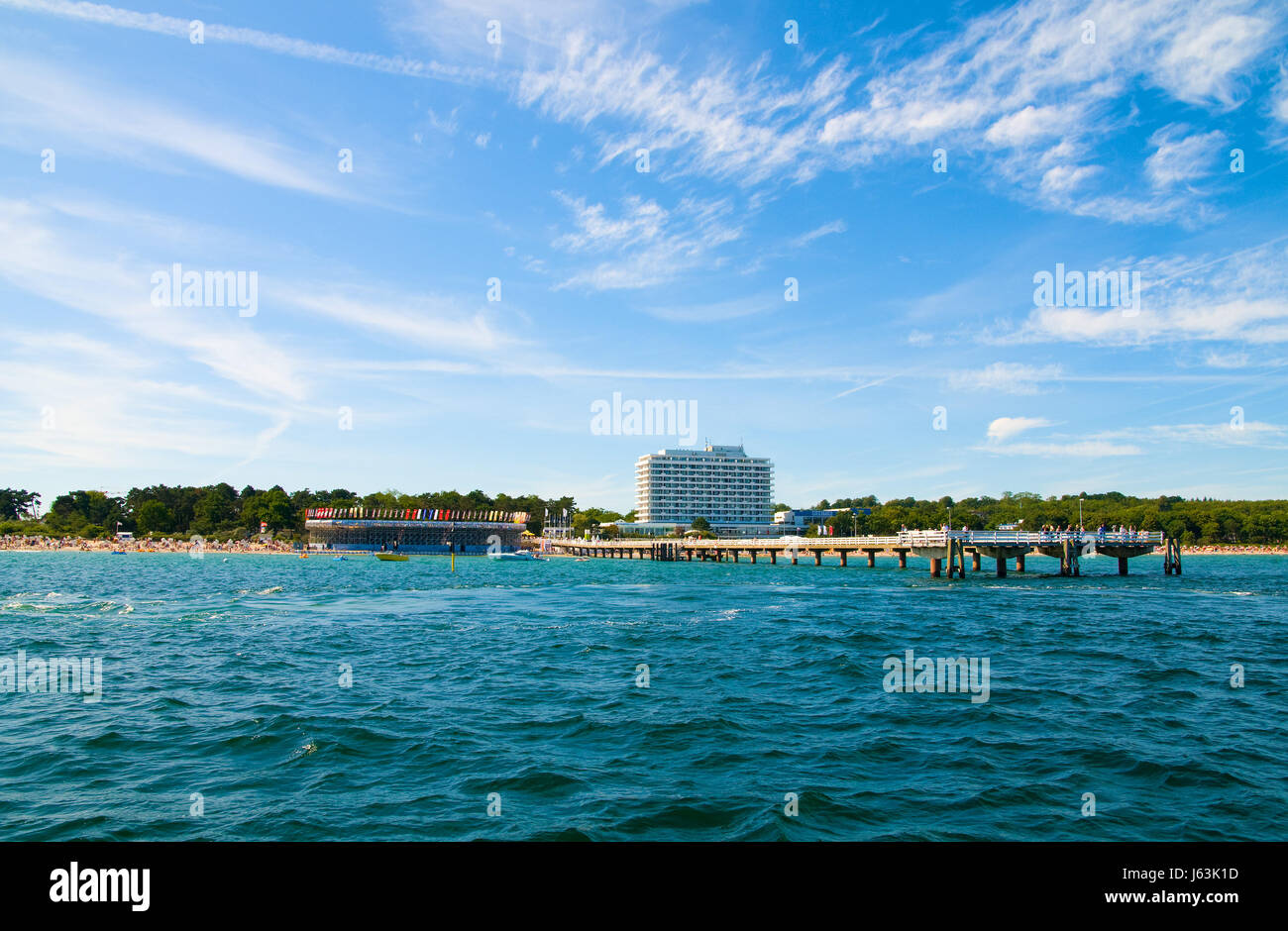 Vacaciones vacaciones vacaciones vacaciones junto al mar en la playa la playa seashore verano Foto de stock