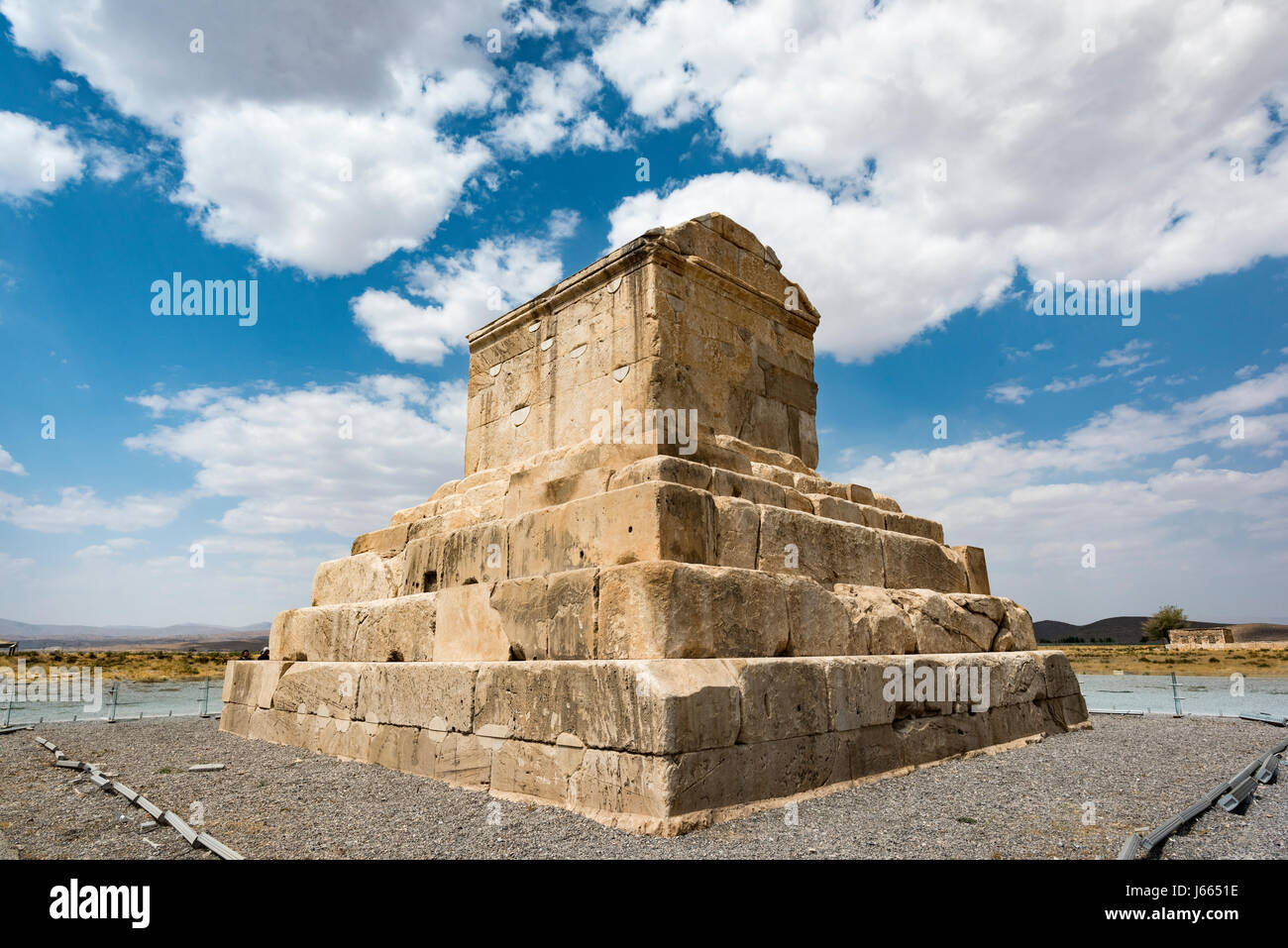 Tumba de Ciro el Grande en Shiraz, Irán Fotografía de stock Alamy