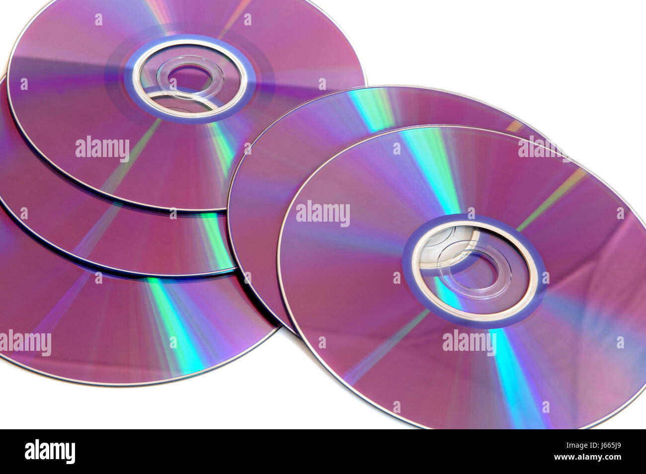Dvd CD grabar música antiguos aislados alrededor del disco sintético  plástico digital Fotografía de stock - Alamy