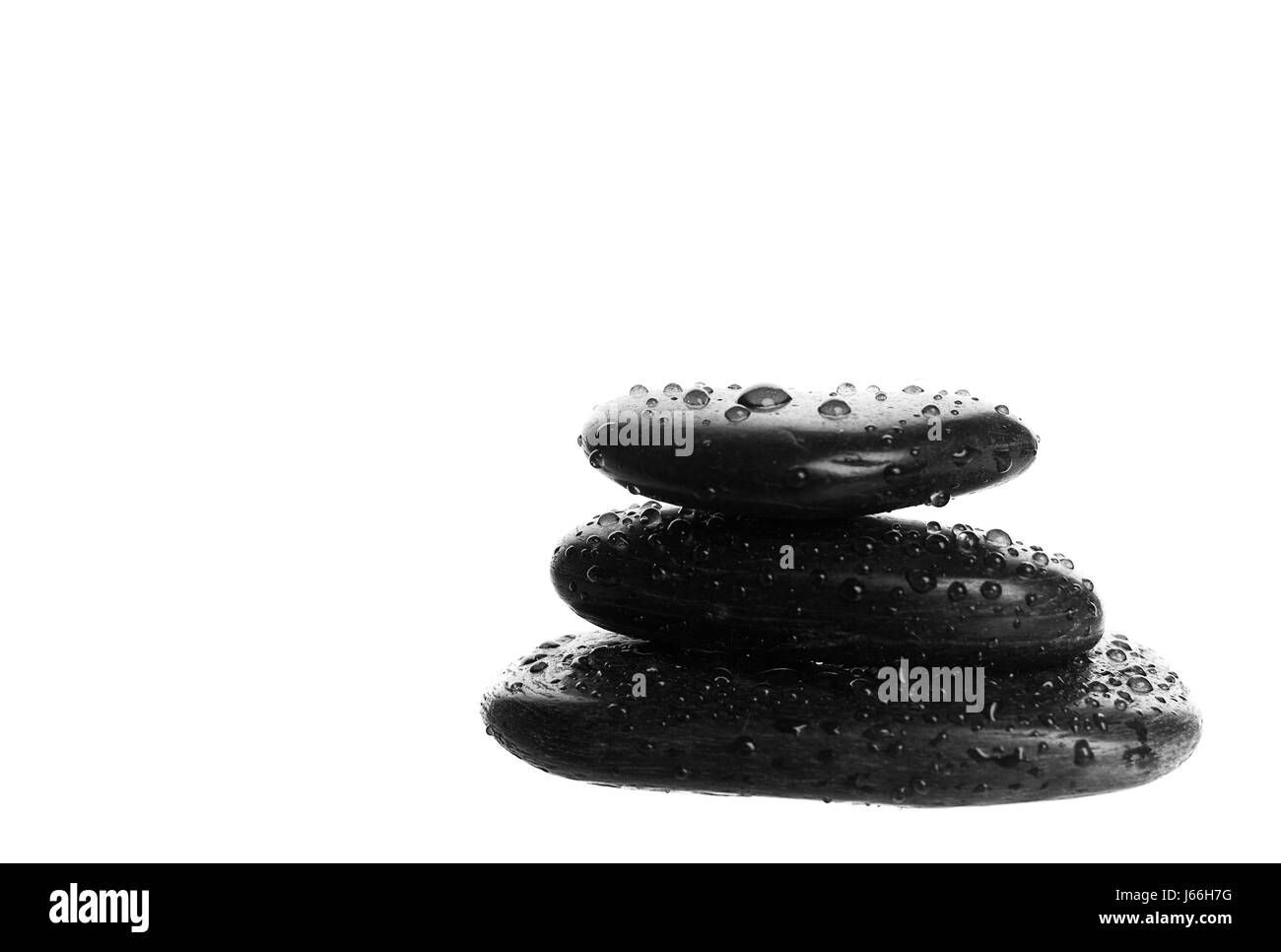 Stone Massage balneario spa zen resorte mineral agua cerrar la salud Foto de stock