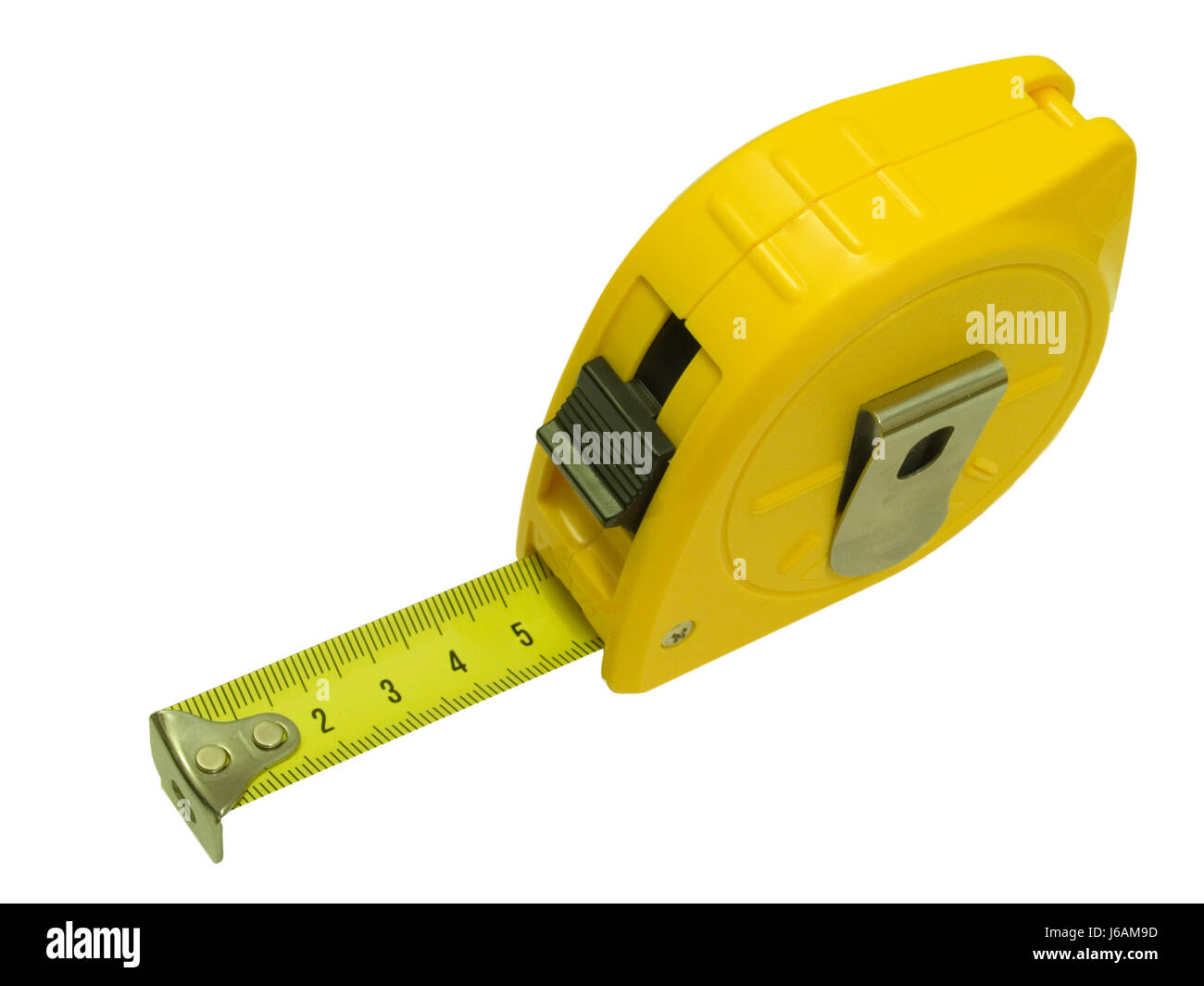 Ingeniería aislado mide la precisión de medida sured arquitecto instrumento cinta Foto de stock
