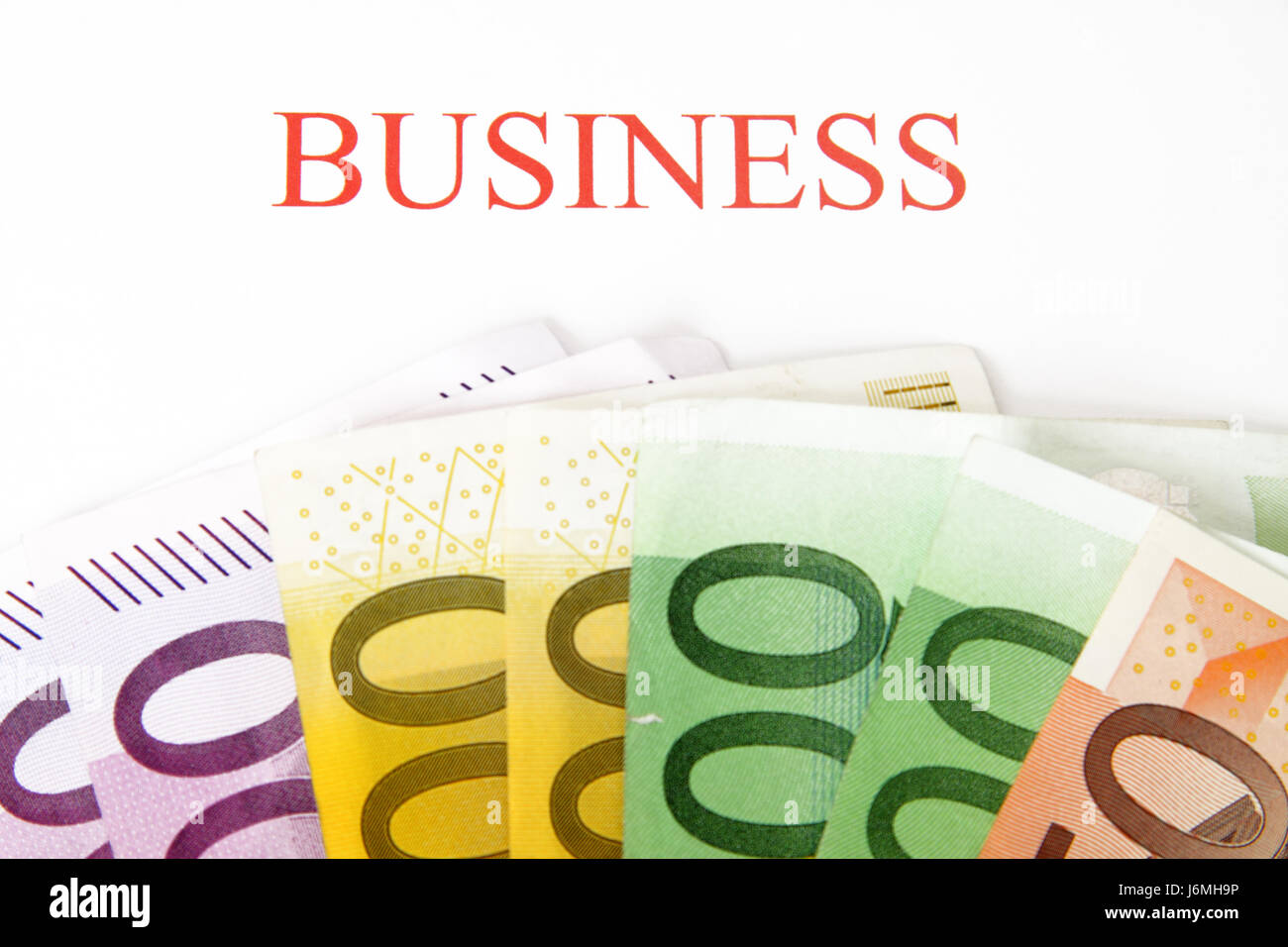 Carrera euro negocios tratar transacciones de negocios negocios trabajo Foto de stock