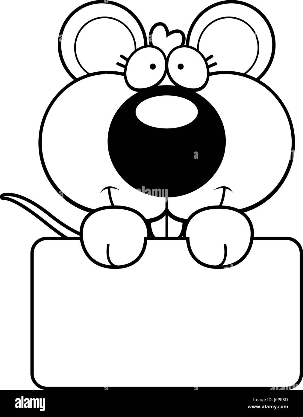Una Caricatura De La Ilustracion De Un Bebe Raton Con Un Letrero Blanco Imagen Vector De Stock Alamy Una Caricatura De La Ilustracion De Un Bebe Raton Con Un Letrero Blanco Imagen Vector De Stock Alamy