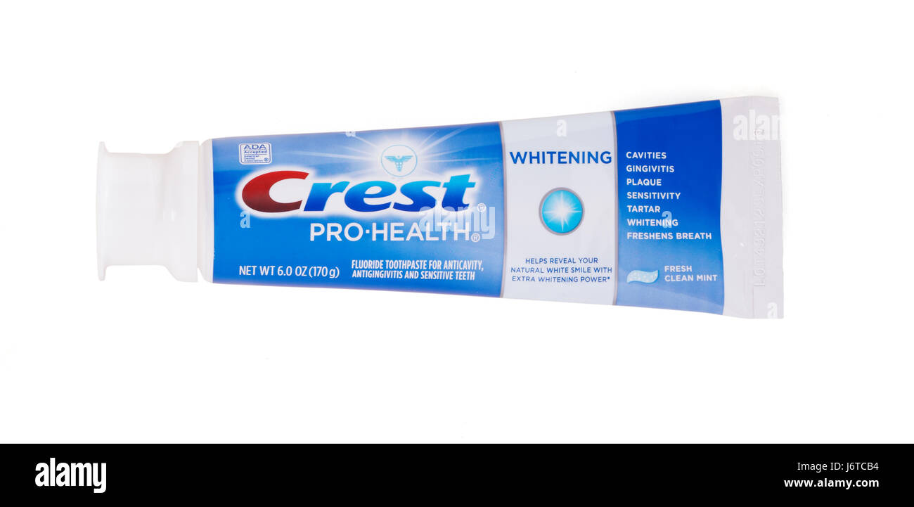 Crest Pro-Health dentífrico Fotografía de stock - Alamy