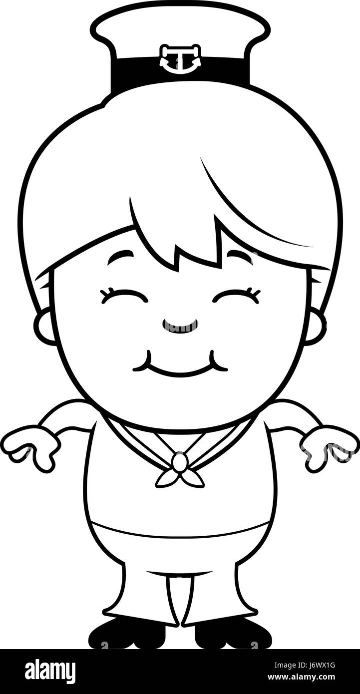 Cartoon Illustration Little Sailor Smiling Imagenes Vectoriales De Stock Alamy Cartoon Illustration Little Sailor Smiling Imagenes Vectoriales De Stock Alamy