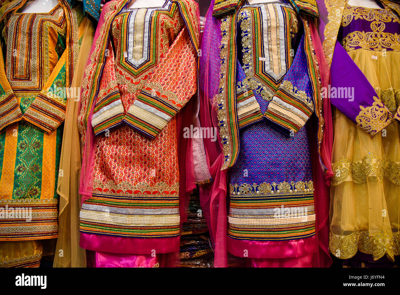 Oman Muscat prendas tradicionales Foto de stock