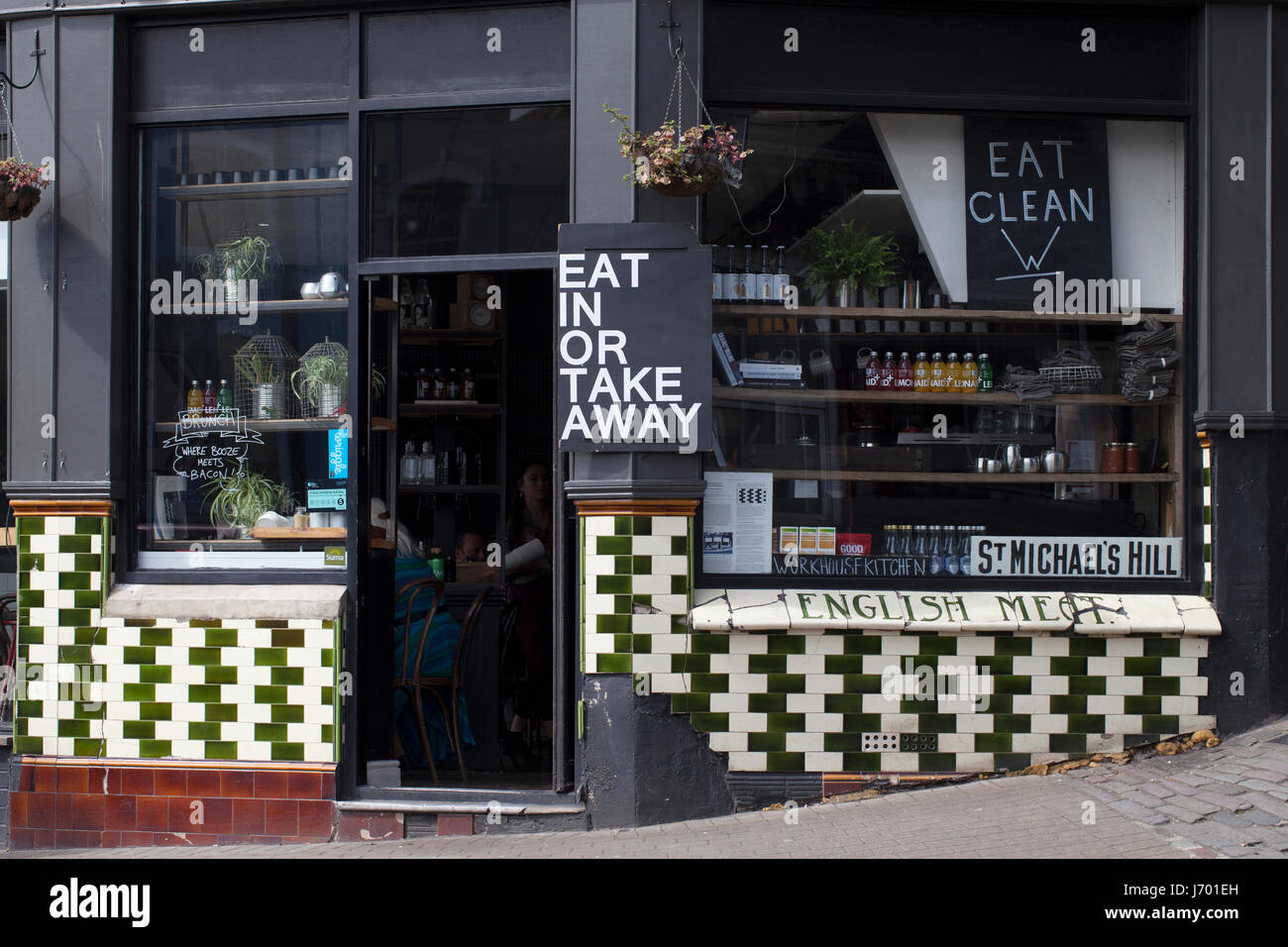 Cafe Workhouse, St Michael's Hill, Bristol. Inspirado el