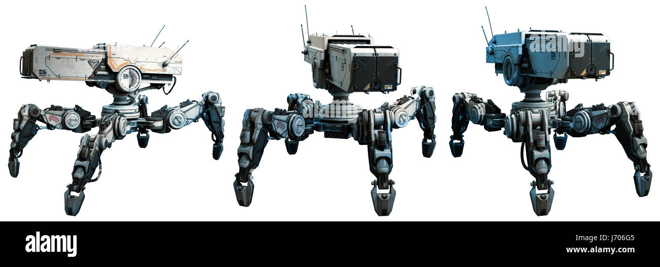 Robot de combate Imágenes recortadas de stock - Alamy