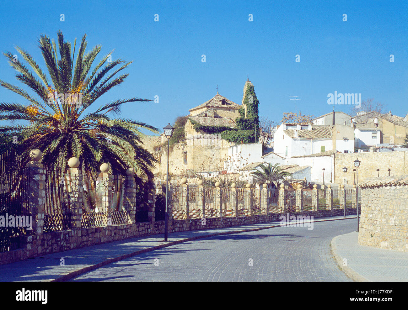 Street. Ubeda, provincia de Jaén, Andalucía, España. Foto de stock
