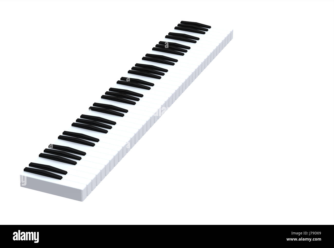 Tecla de piano keyboard music procesar sonido de instrumento de teclado de  la tecla del piano sintetizador Fotografía de stock - Alamy