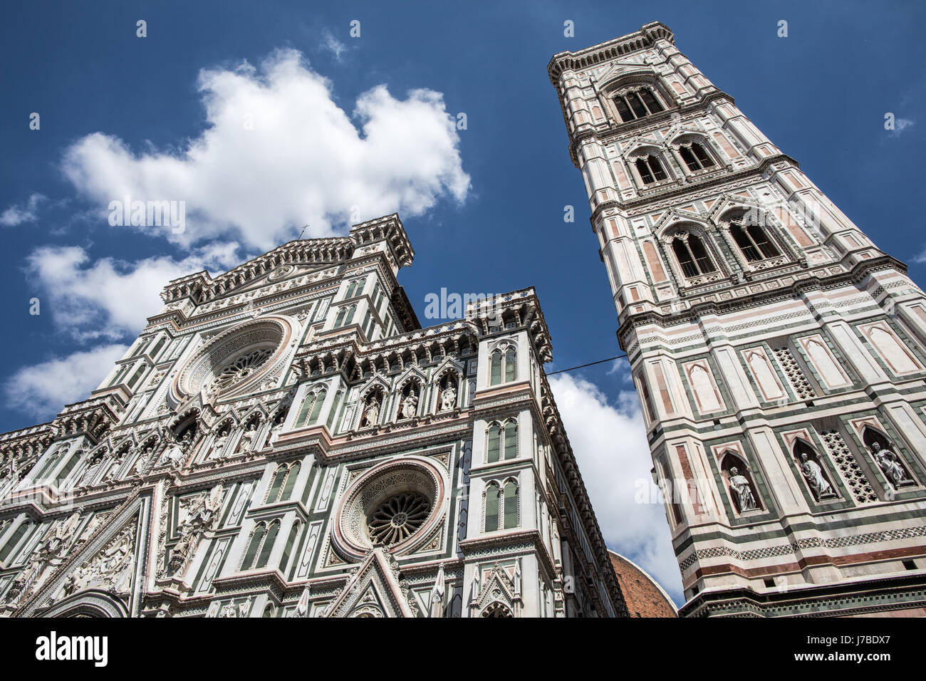 La Catedral de Santa Maria del Fiore Florencia Italia Foto de stock