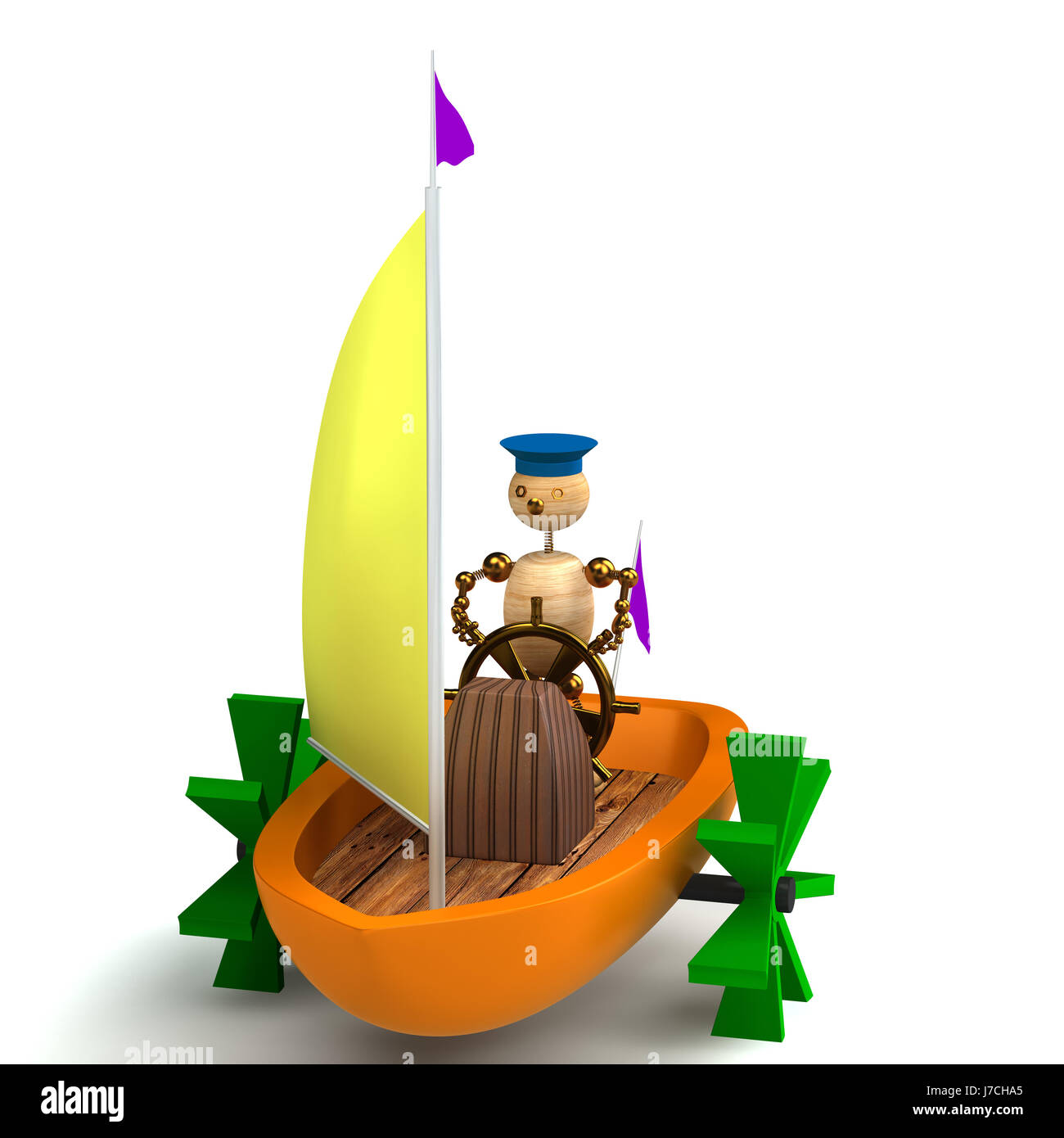 el bote de los juguetes