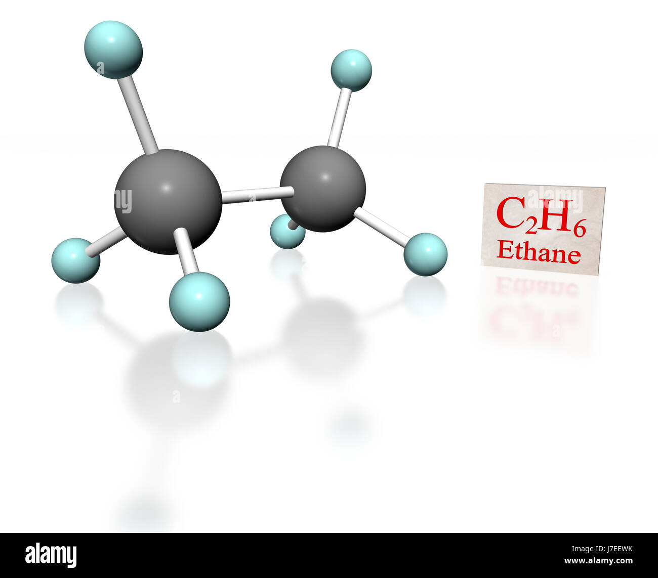 Ilustración de gas combustible química industrial modelo ciencia energética  de reflexión Fotografía de stock - Alamy