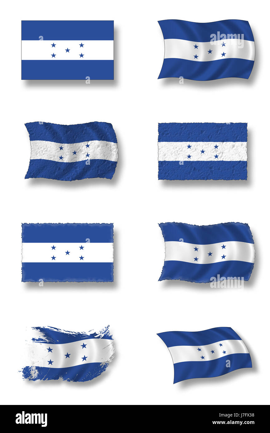 Bandera nacional de honduras fotografías e imágenes de alta resolución -  Alamy