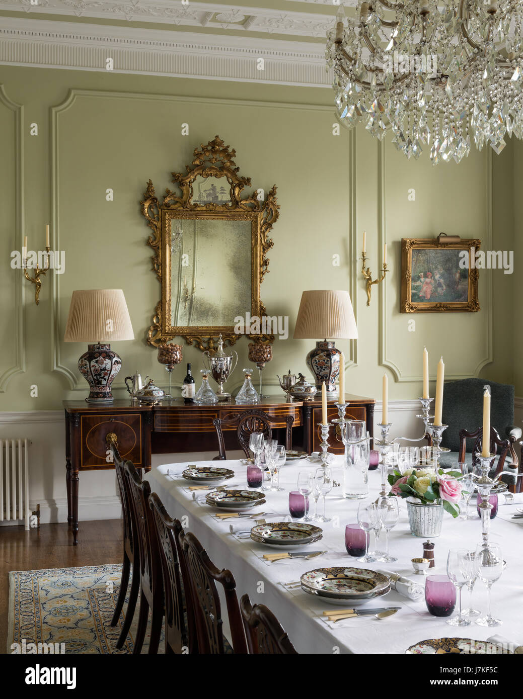 Mesa de comedor de cristal Pranzo