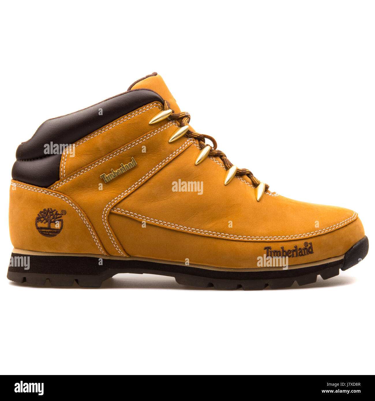 Timberland Euro Sprint excursionista trigo Botas de cuero de los hombres -  A122I Fotografía de stock - Alamy