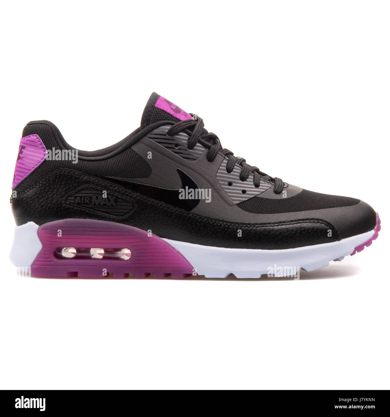 Nike Air Max 90 W Ultra esencial púrpura y negro mujer ejecutando Sneakers  - 724981-003 Fotografía de stock - Alamy