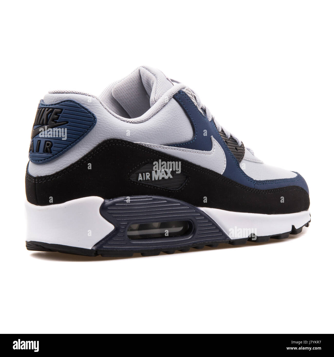 Nike Air Max 90 Gris azul marino hombres zapatillas deportivas - 652980-011 de stock - Alamy