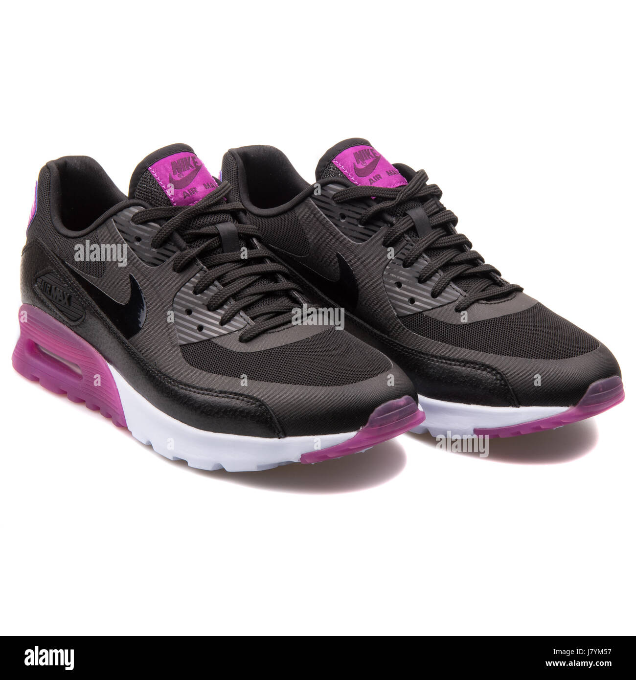 vanidad Parcial lección Nike Air Max 90 W Ultra esencial púrpura y negro mujer ejecutando Sneakers  - 724981-003 Fotografía de stock - Alamy