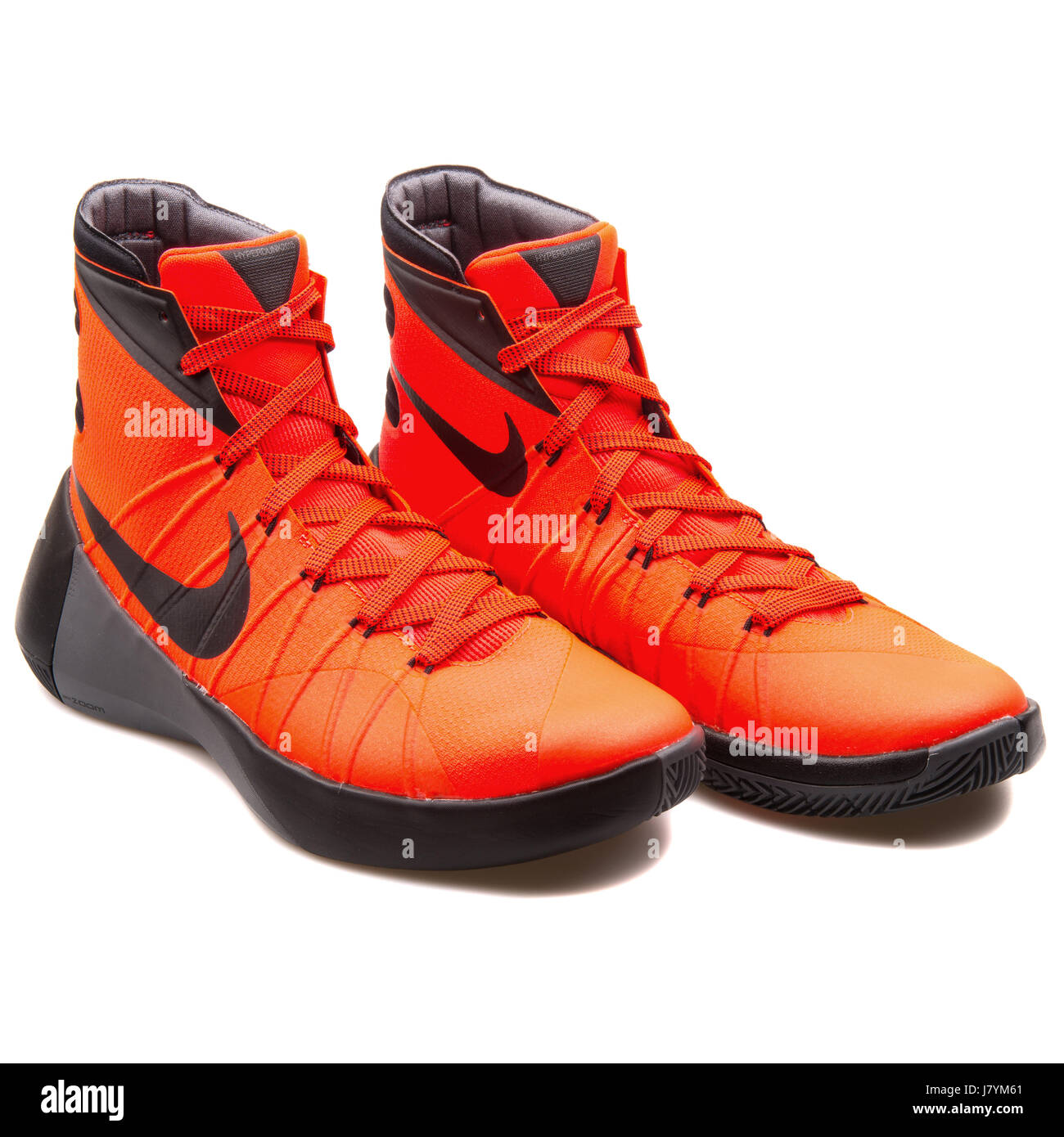 Nike Hyperdunk 2015 Rojo zapatillas de baloncesto de los 749561-600 Fotografía stock - Alamy