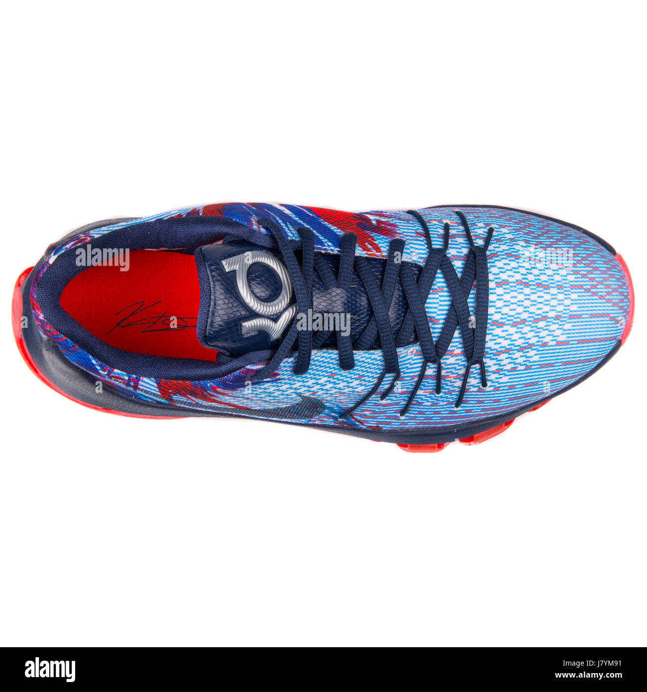 Nike KD 8 (GS) Juventud azul púrpura zapatillas de baloncesto - 768867-446 Fotografía de stock - Alamy