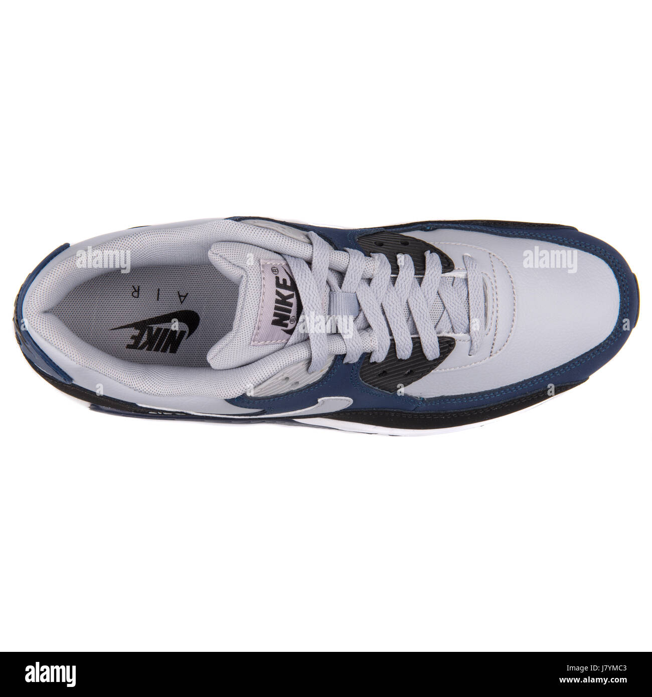 Nike Air Max 90 LTR Gris azul marino hombres zapatillas deportivas - 652980-011 stock - Alamy